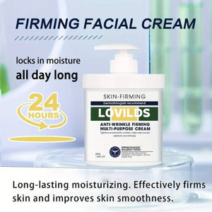 Skin-Firming Anti-Wrinkle Firming Multi-Purpose Cream: 24-Hour Moisture Lock, Hyaluronic Ac