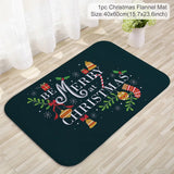 Christmas Doormat Santa Claus Carpet