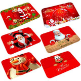 Christmas Doormat Santa Claus Carpet